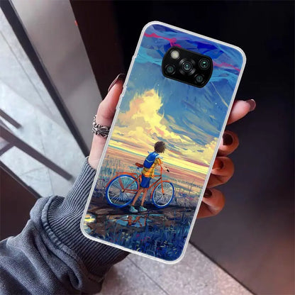 Capa para Xiaomi e Poco Arte Ciclismo BIKE