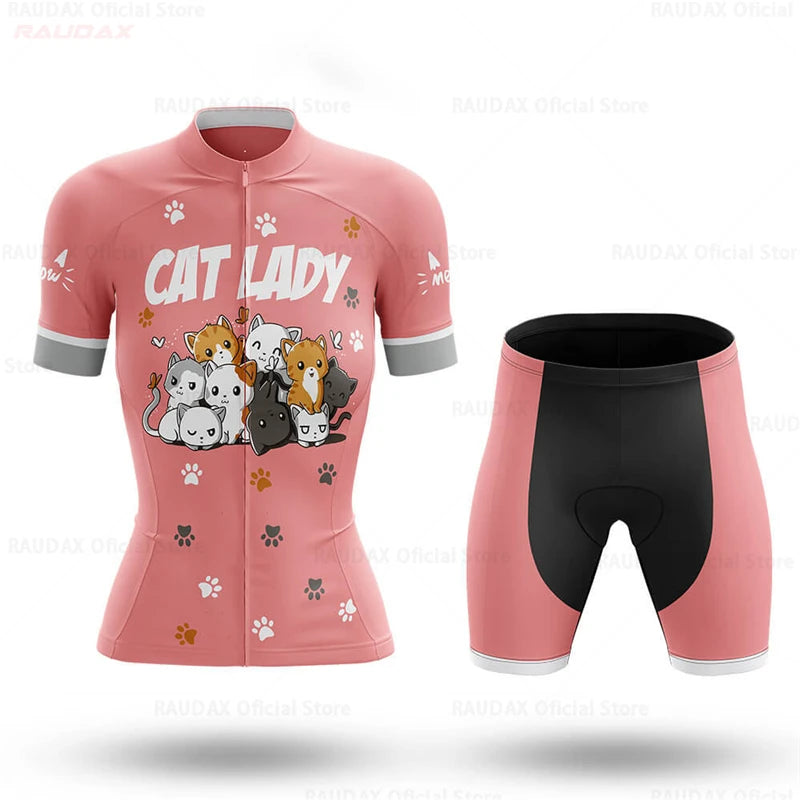 Cat Lady Women's Cycling Set