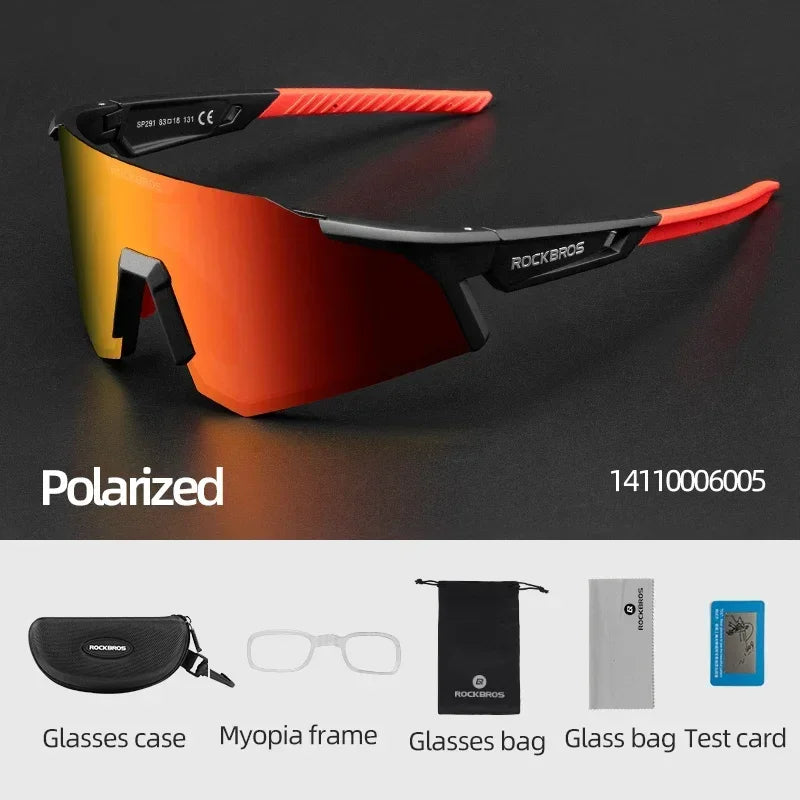 ROCKBROS Photochromic Polarized Cycling Glasses