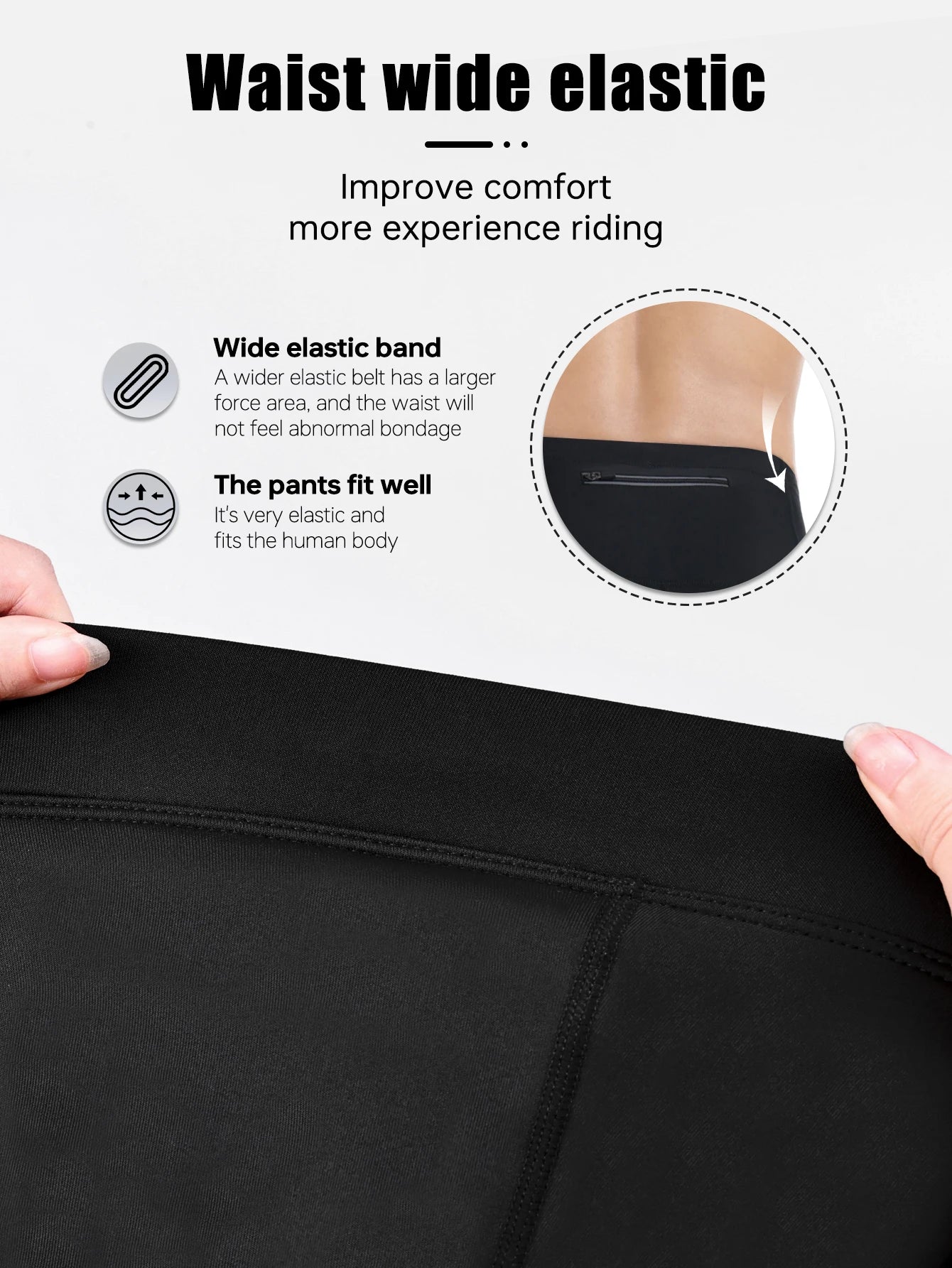 Calça de Ciclismo Masculina X-TIGER