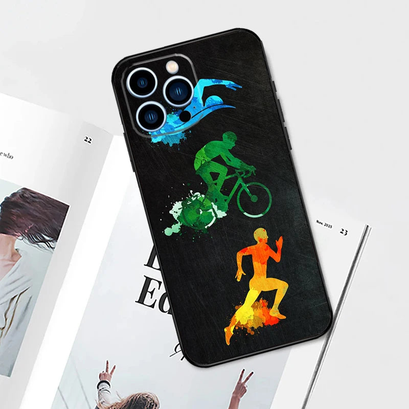 Capa Swim Bike Run para iPhone
