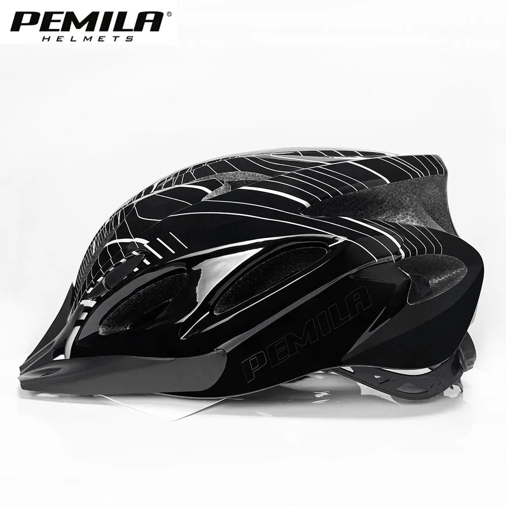 Capacete de Ciclismo Ultralight com Viseira