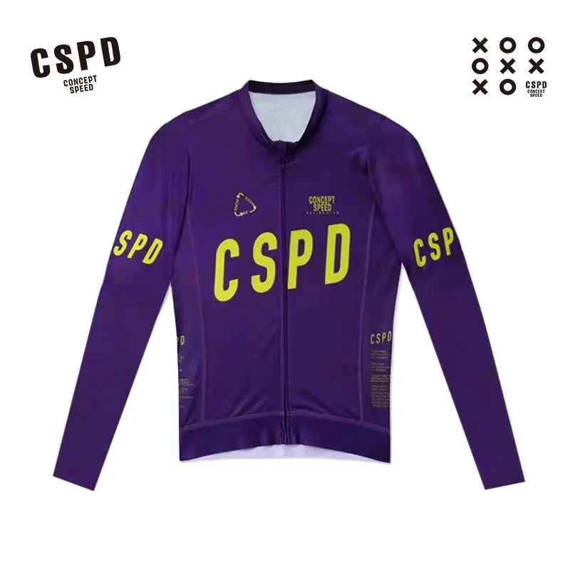 Jersey Ciclismo CSPD Unissex Manga Longa