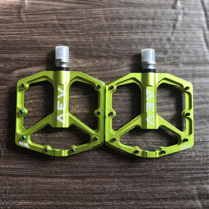 Pedal CNC Alumínio Antiderrapante 9/16" MTB/Speed