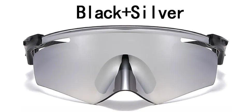 Óculos Oversized Meia-Armação