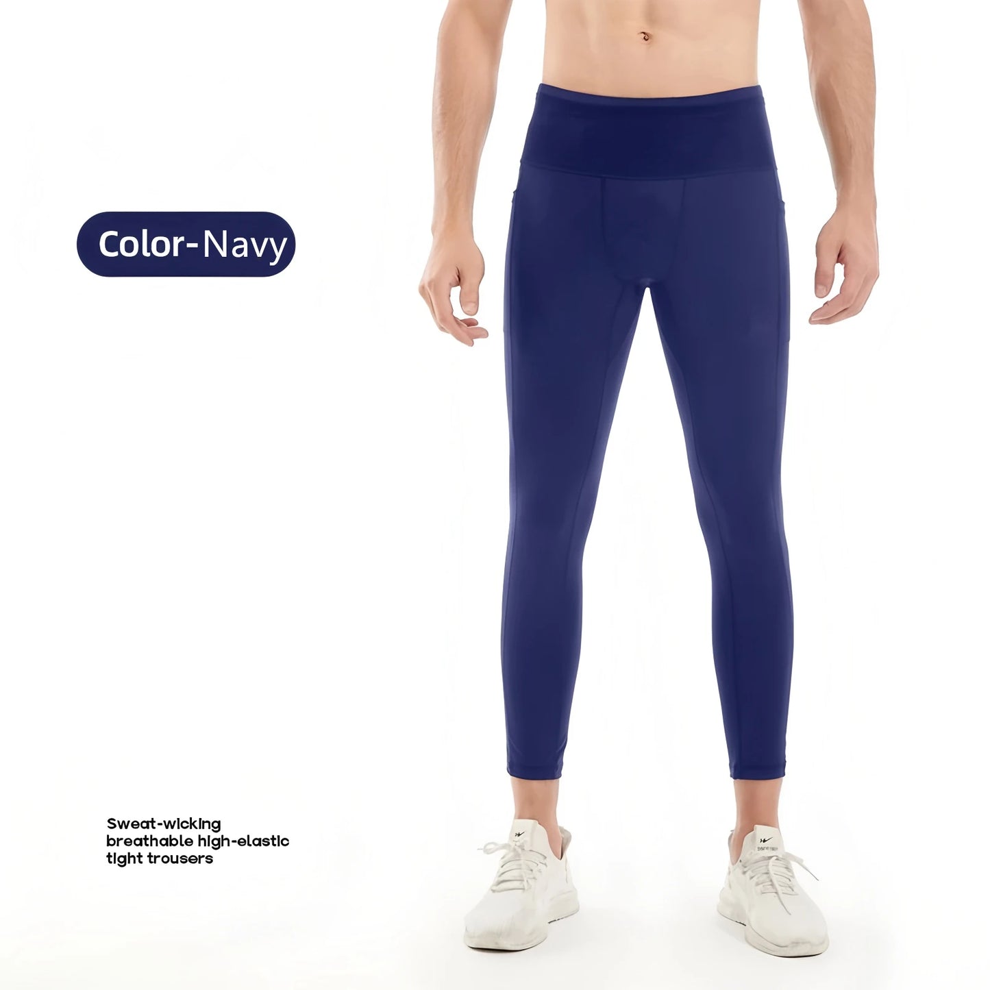 Calça de Compressão Masculina Esportiva