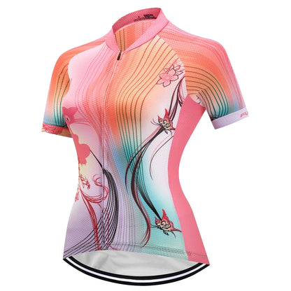 Camisa de Ciclismo Feminina Vendull