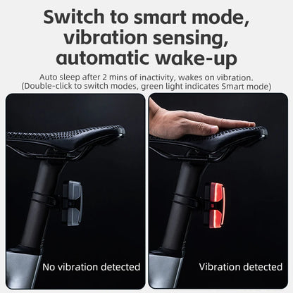 ROCKBROS Smart Rear Light for Bicycles