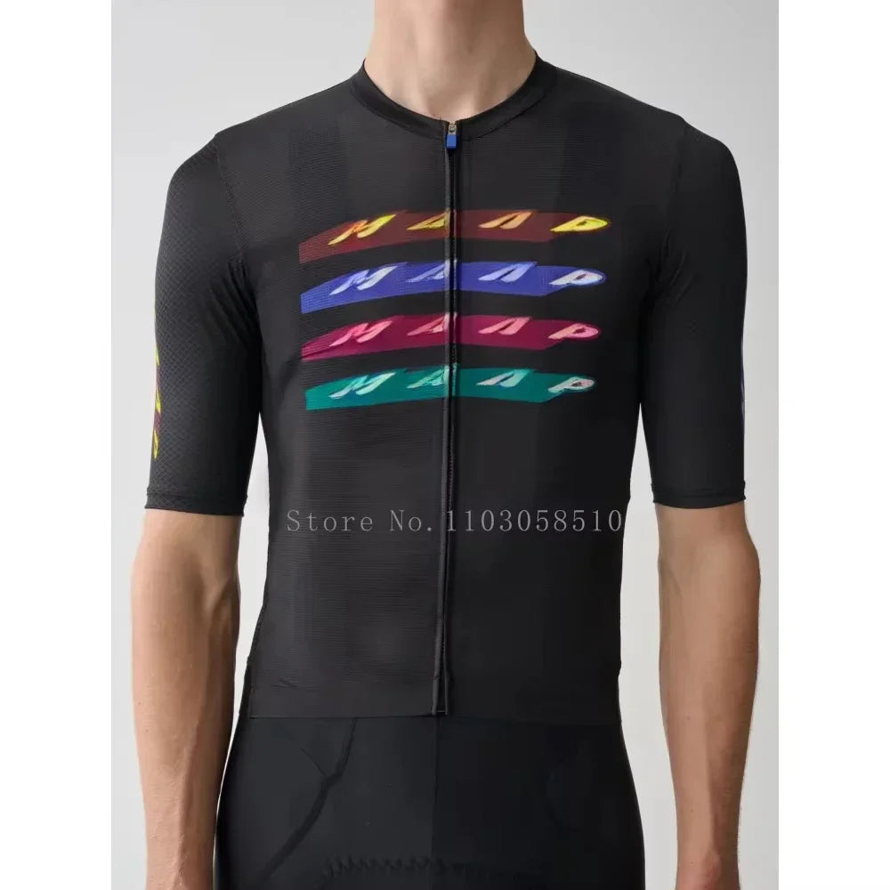 Camisa de Ciclismo Masculina Pro Team