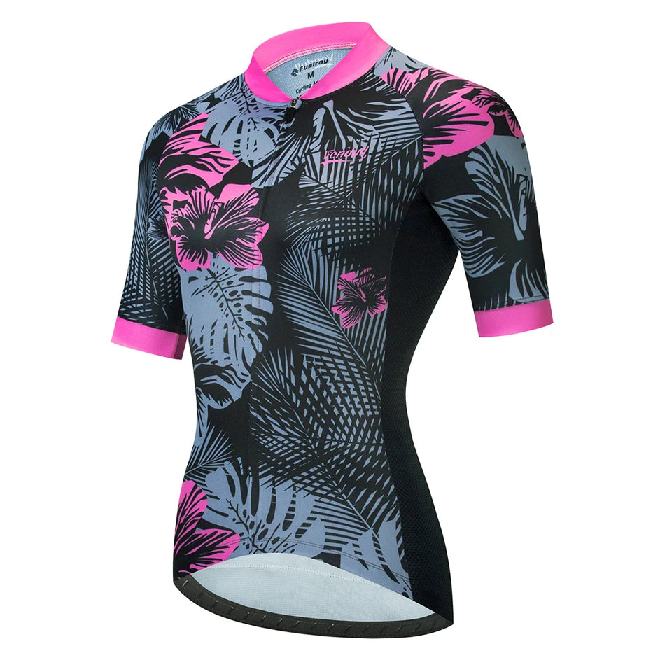 Camisa de Ciclismo Feminina Vendull
