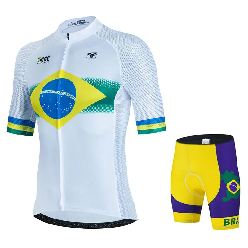 Brazil Team Cycling Set
