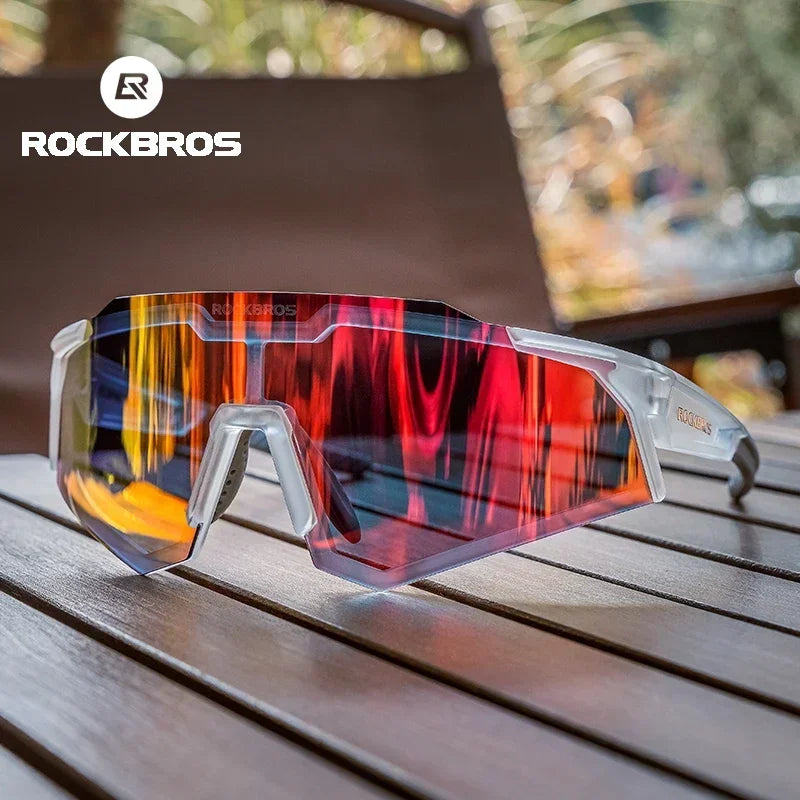 ROCKBROS Photochromic Polarized Cycling Glasses