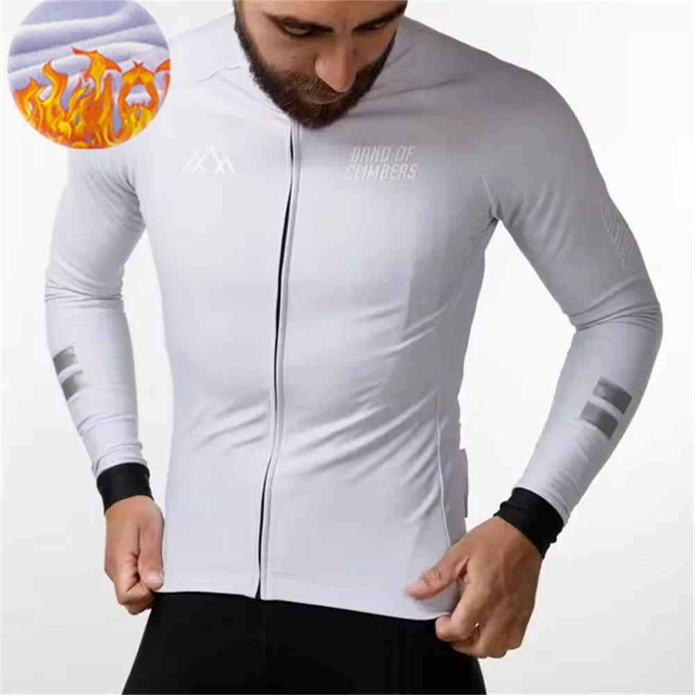 Jaqueta de Ciclismo Forro Térmico Fleece