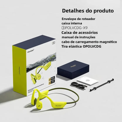 Fone de Ouvido por Condução Óssea POLVCDG X9