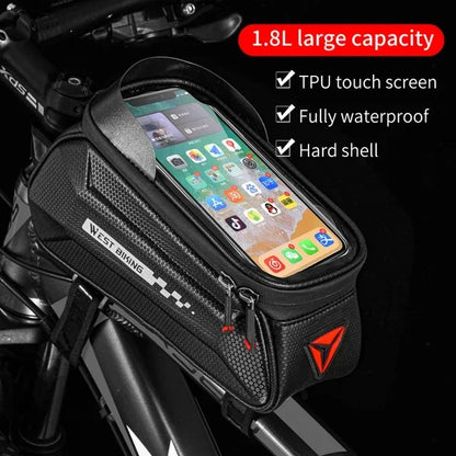 Bolsa Frontal Impermeável com Suporte de Celular