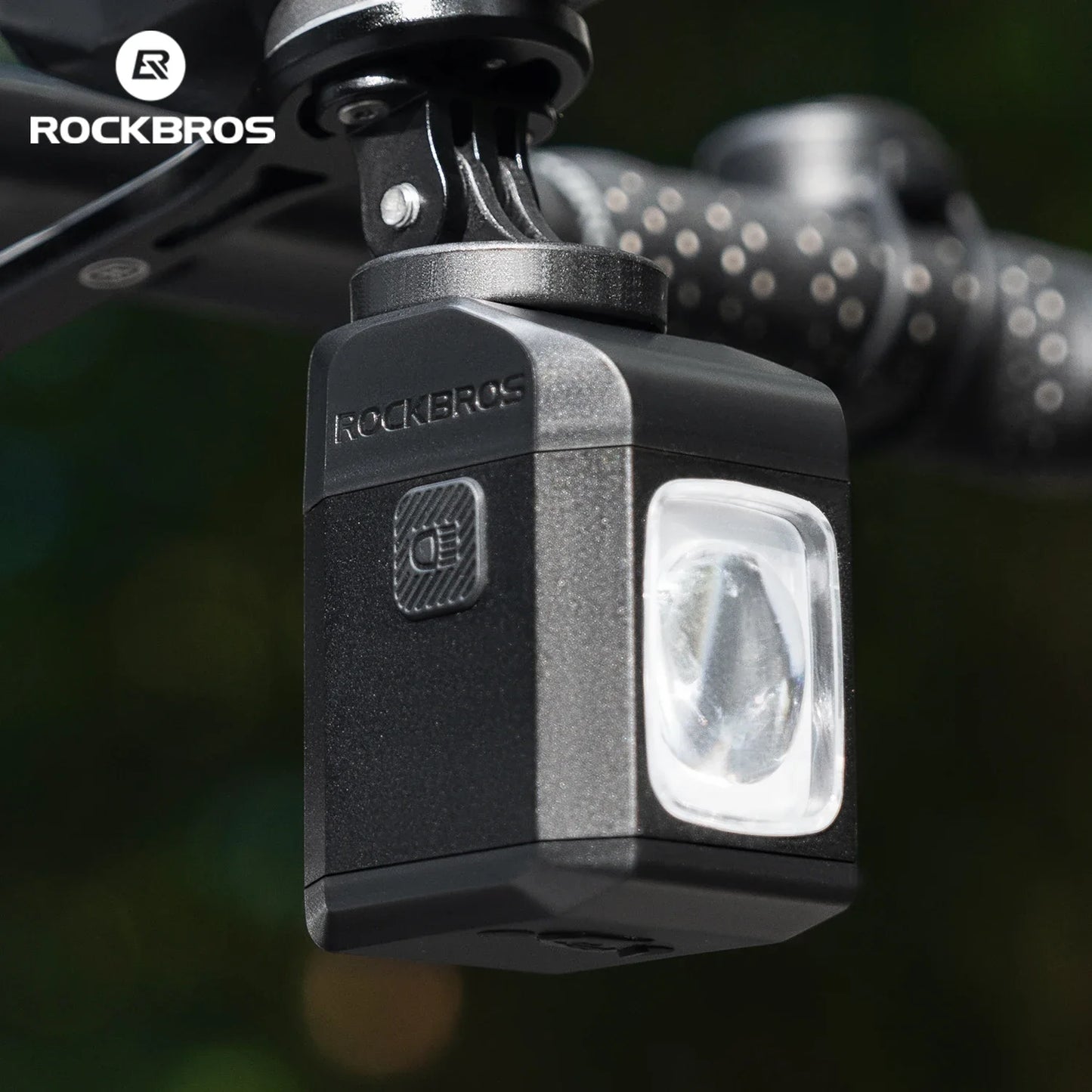 Farol de Bicicleta ROCKBROS 1600 Lumens com Controle Remoto