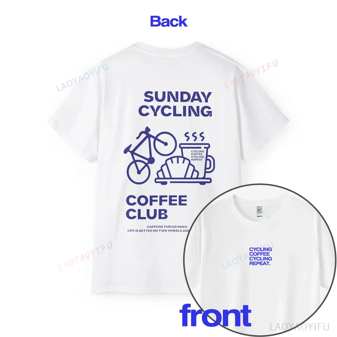 T-Shirt Sunday Cycling Coffee Club