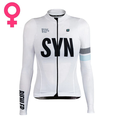 Camisa de Ciclismo Feminina Manga Longa