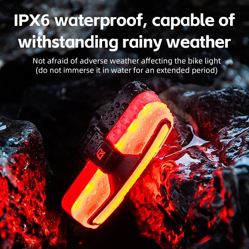 ROCKBROS Smart Rear Light for Bicycles
