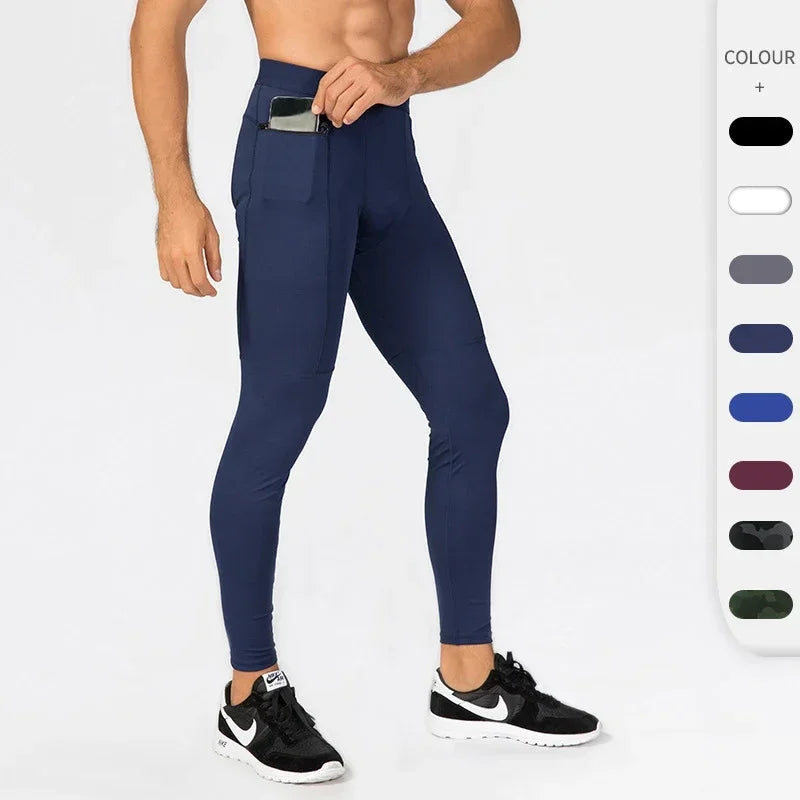 Calça de Compressão Masculina Esportiva