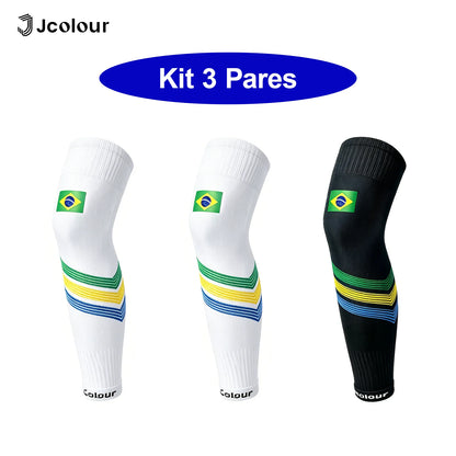 Joelheira Compressiva Esportiva para Ciclismo e Corrida