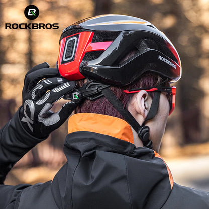 ROCKBROS Cycling Helmet with LED Light