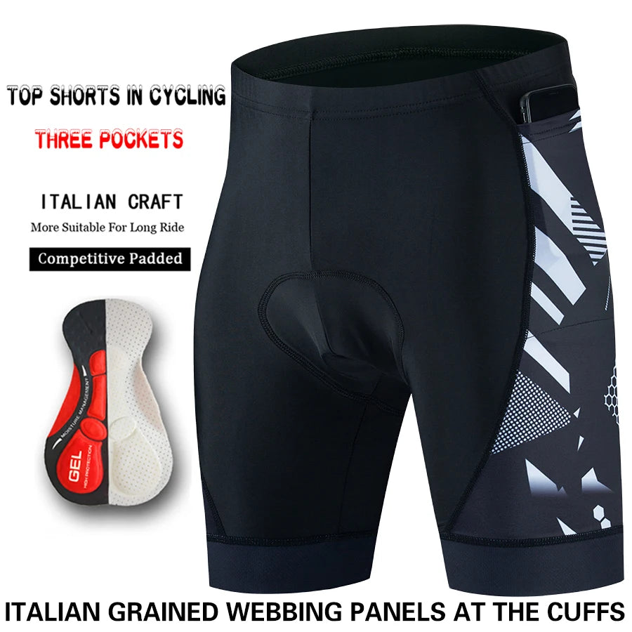Bermuda de Ciclismo Masculina com Forro 5D em Gel