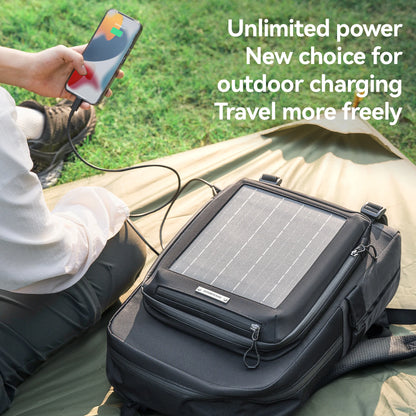 Mochila ROCKBROS 20L com Painel Solar