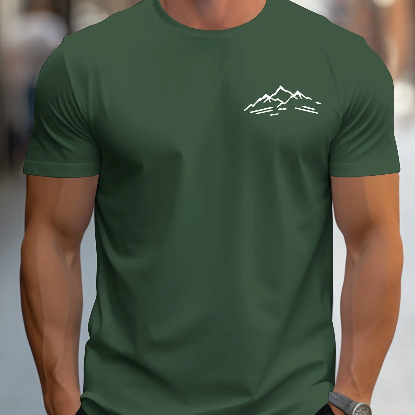 Camiseta Montanha Masculina