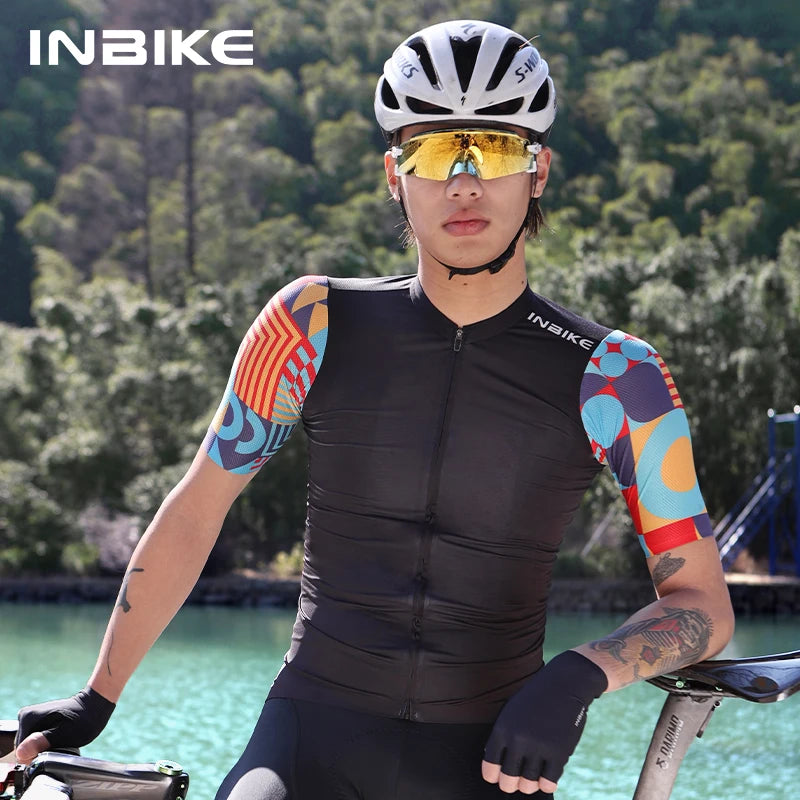Camisa de Ciclismo Masculina INBIKE