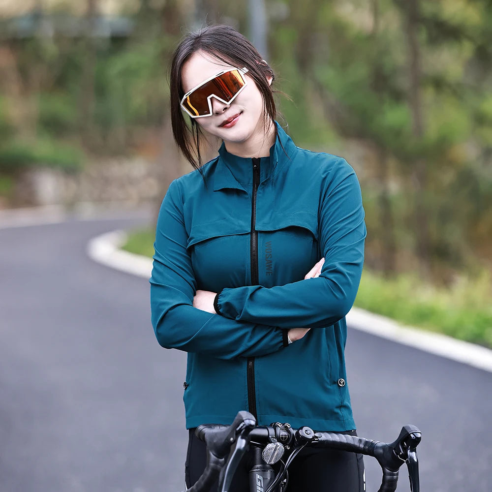 Jaqueta de Ciclismo Feminina WOSAWE