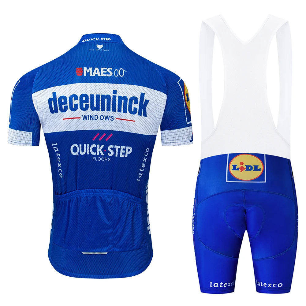 Conjunto de Ciclismo Masculino Quick Step Team