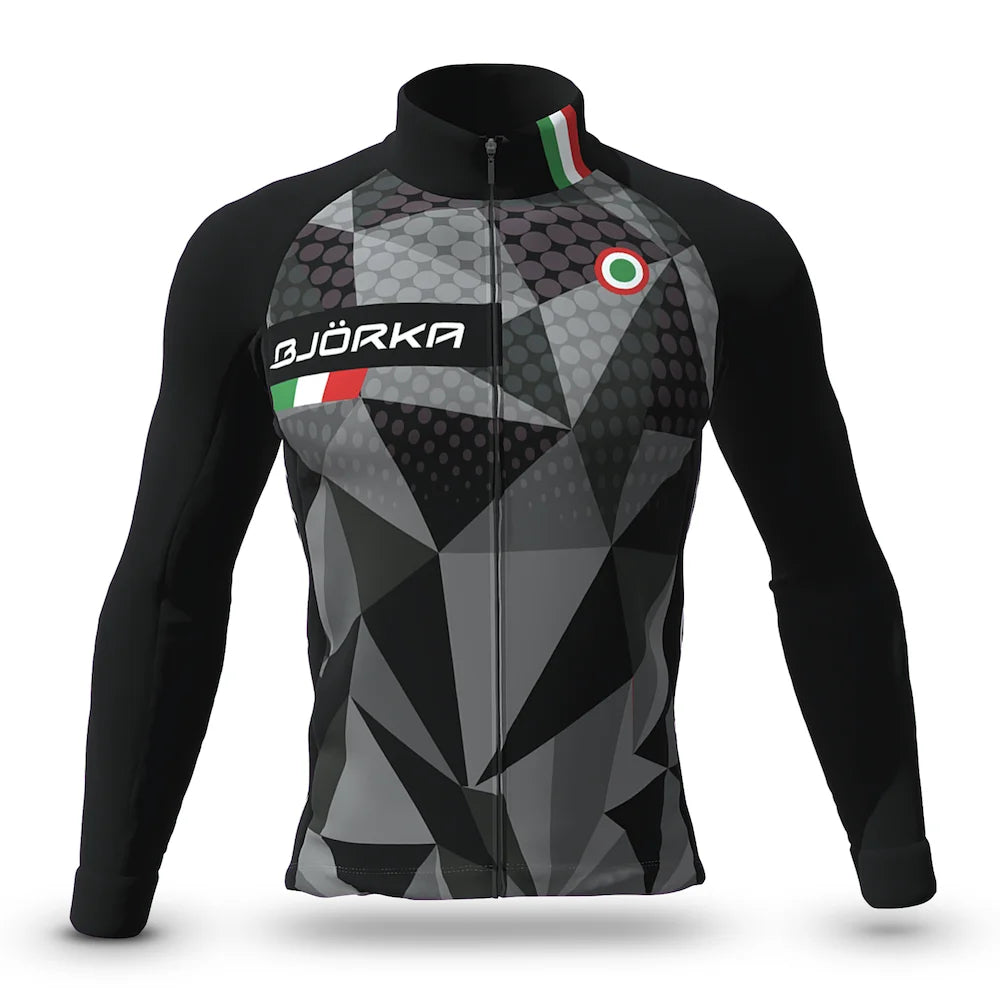 Jersey de Ciclismo Masculina Bjorka Manga Longa