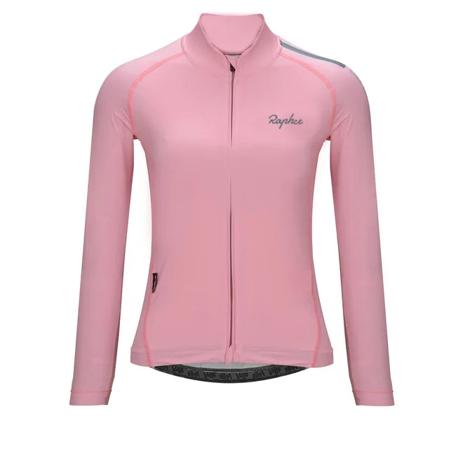 Conjunto de Ciclismo Feminino Raphce Manga Longa