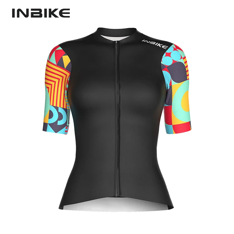 Camisa de Ciclismo Feminina INBIKE