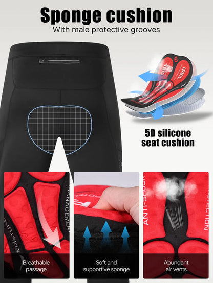 Calça de Ciclismo Masculina X-TIGER