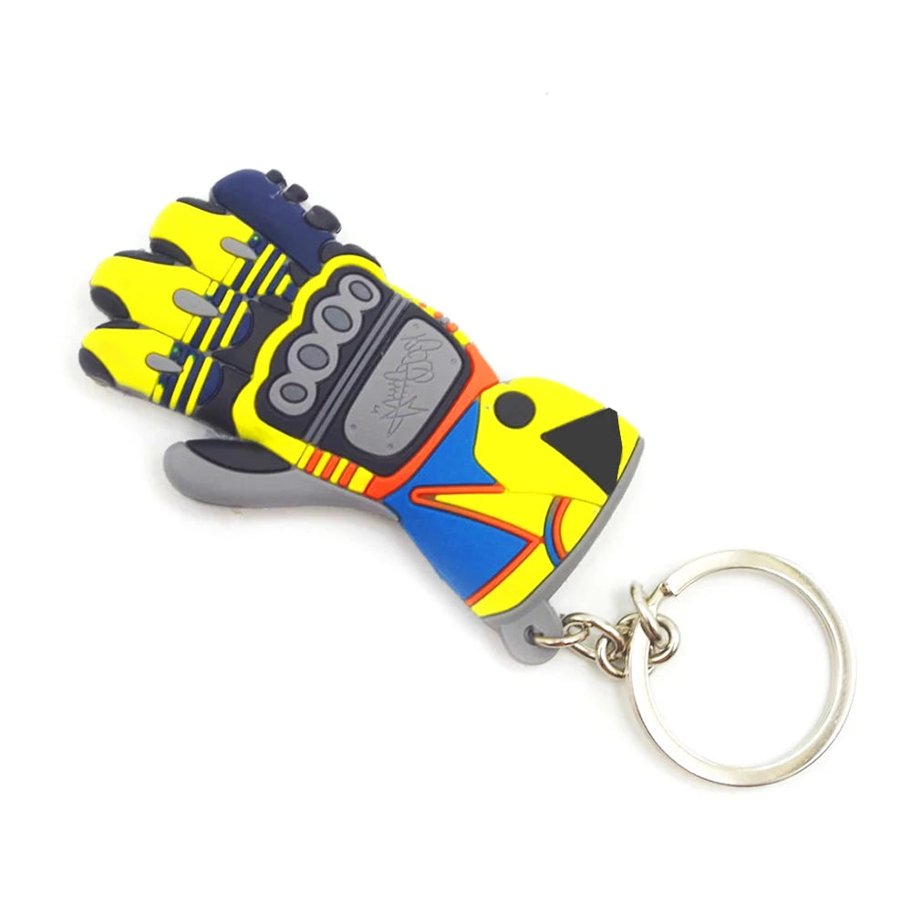 Chaveiro de Borracha para Moto
