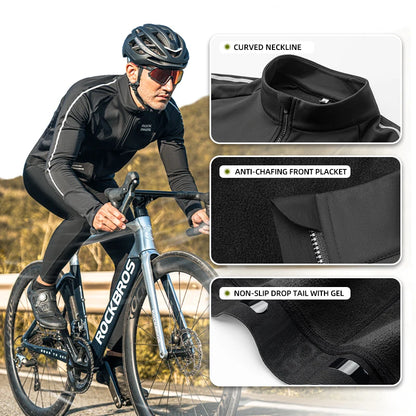 Jaqueta de Ciclismo ROCKBROS Inverno Térmica