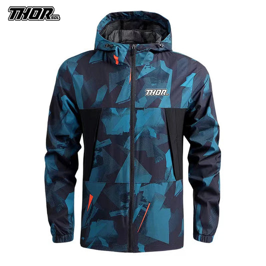 Jaqueta Corta Vento Masculina THORSOL para Ciclismo