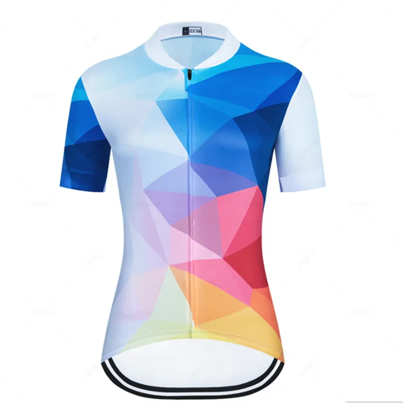Camisa de Ciclismo Feminina Pro Team