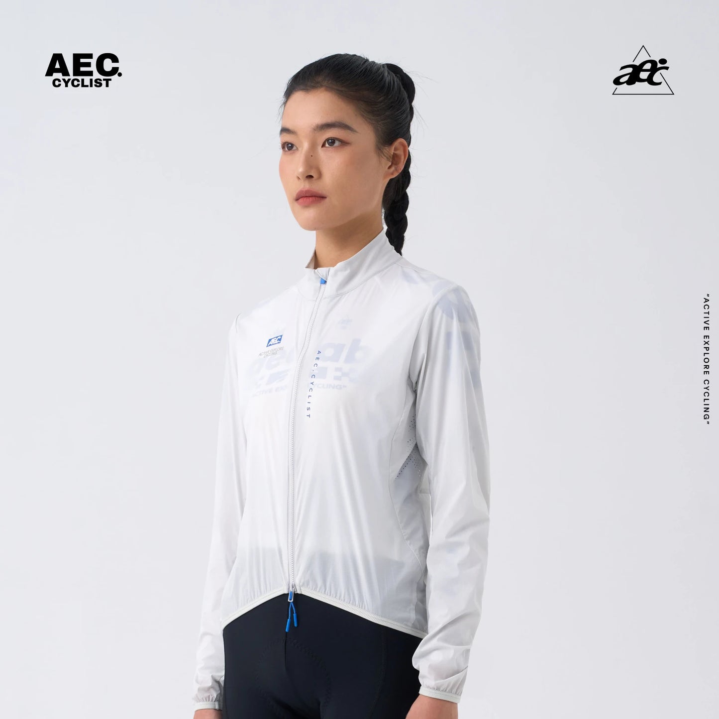 Jaqueta de Ciclismo Feminina AEC.CYCLIST Manga Longa