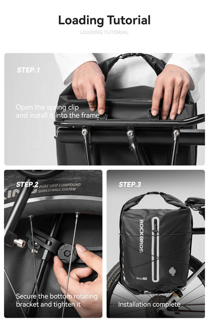 Alforge Lateral ROCKBROS 23L para Bicicleta