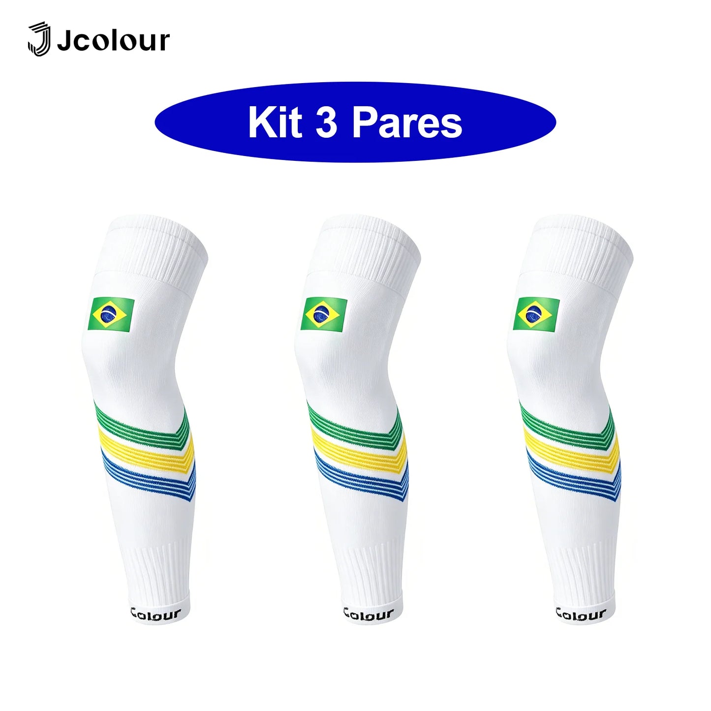 Joelheira Compressiva Esportiva para Ciclismo e Corrida