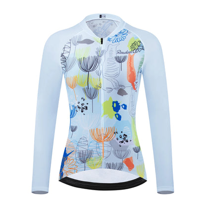 Camisa de Ciclismo Feminina RAUDAX Manga Longa
