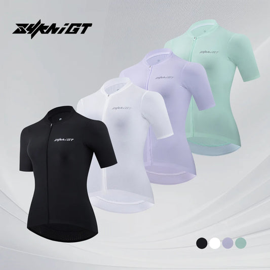 ZYKNIGT Camisa de Ciclismo Feminina