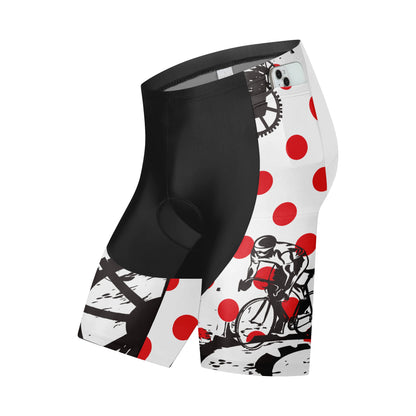 Bermuda de Ciclismo Masculina com Forro 9D em Gel