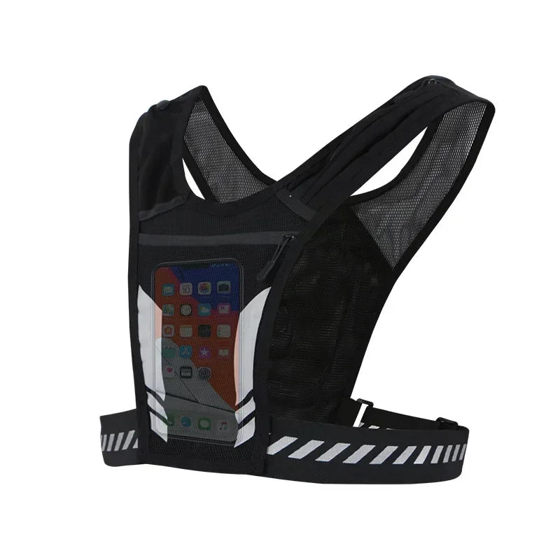 Colete Esportivo com Bolsa de Peito