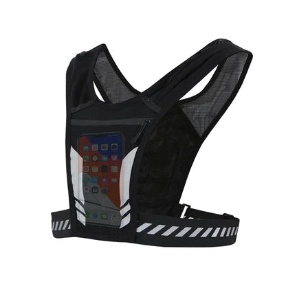 Colete Esportivo com Bolsa de Peito