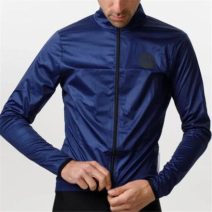 Jaqueta de Ciclismo Corta-Vento e Impermeável
