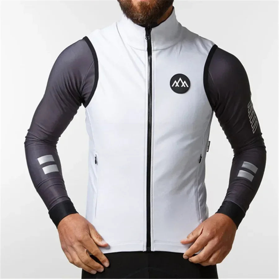 Jaqueta de Ciclismo Corta-Vento e Impermeável